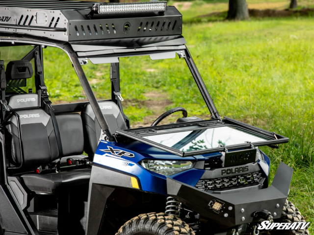 How to Install a Flip Down Glass Windshield for the Polaris Ranger XP 1000
