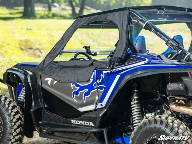 How to Install a Premium Framed Soft Cab Upper Doors on the Honda Talon 1000
