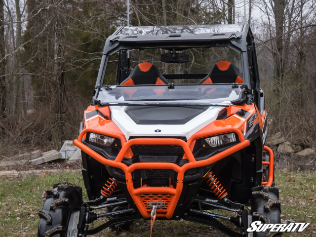 How to Install a Flip Down Glass Windshield on the Polaris General XP 1000