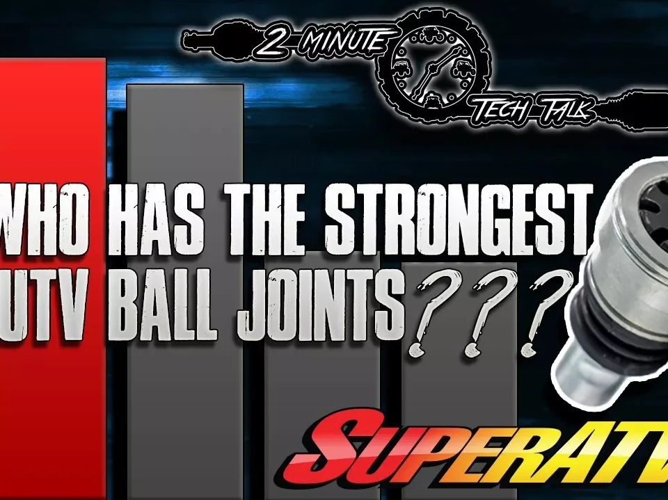 Who has the strongest UTV ball joints