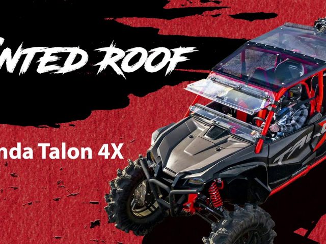 How To Install a Tinted Roof on a Honda Talon 1000X-4