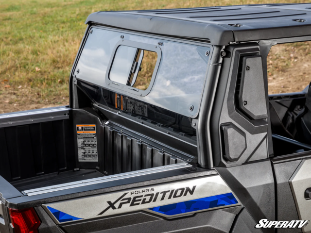 How to Install a Sliding Rear Windshield on the Polaris Xpedition XP