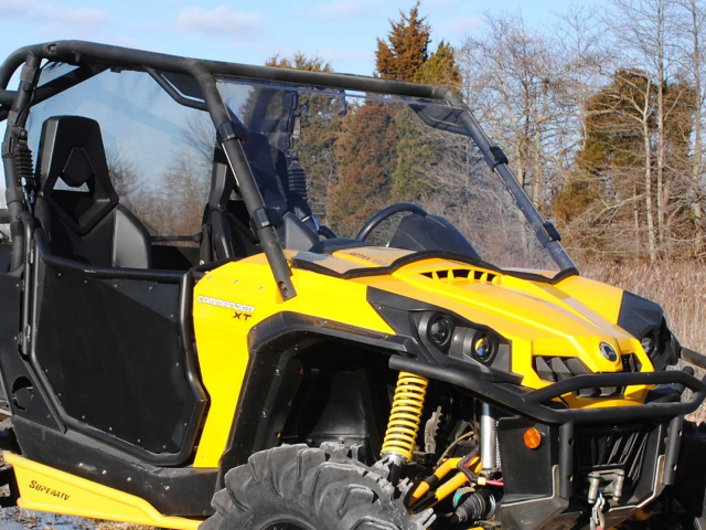 How to Install a Full Windshield on a Can-Am Commander XT