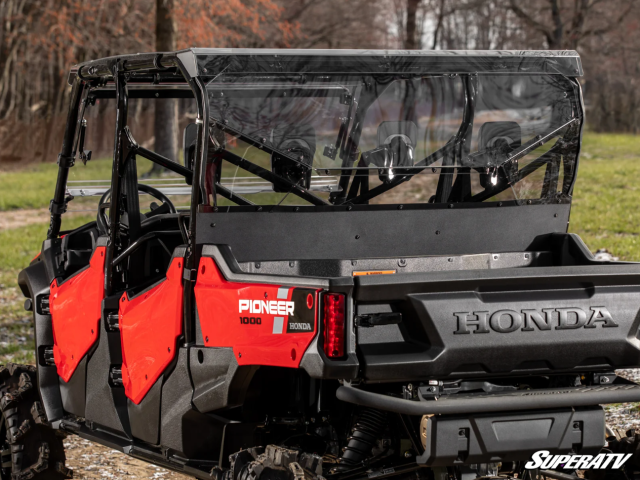 How to Install a Rear Windshield for the Honda Pioneer 1000-6