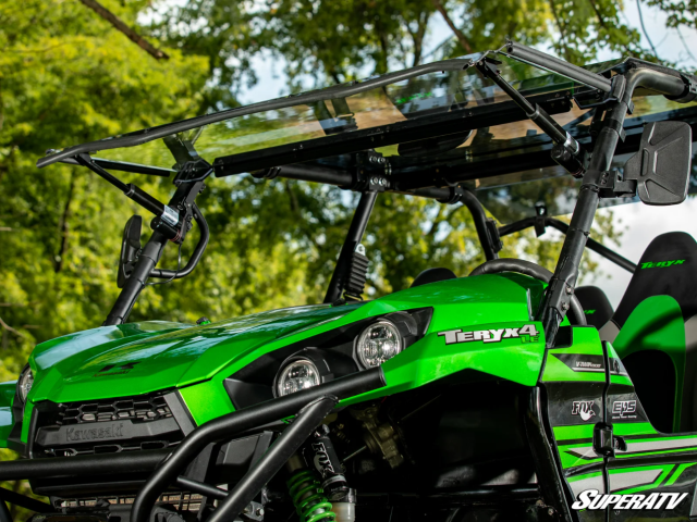 How to Install a MaxDrive Power Flip Windshield for the Kawasaki Teryx