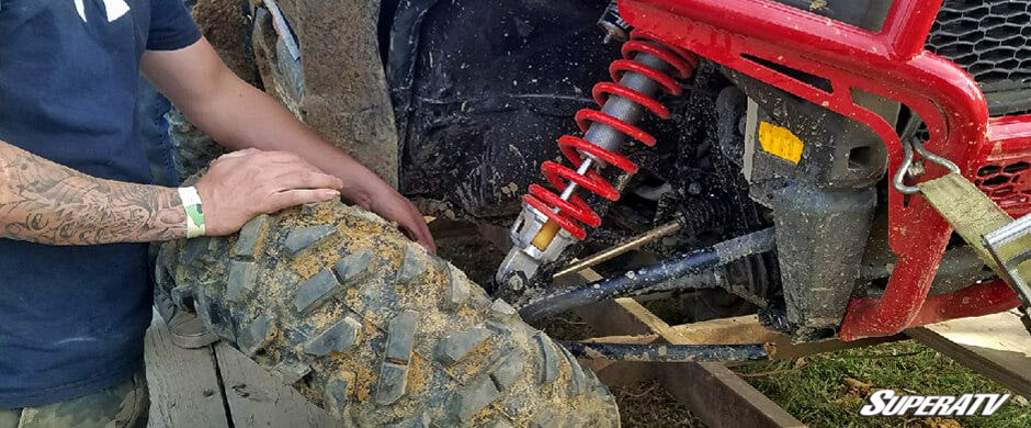 replacing SuperATV Warrior tire on Polaris RZR