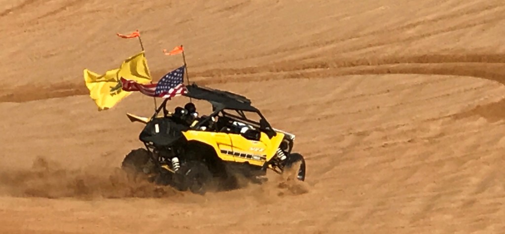 Yamaha YXZ at Little Sahara State Park