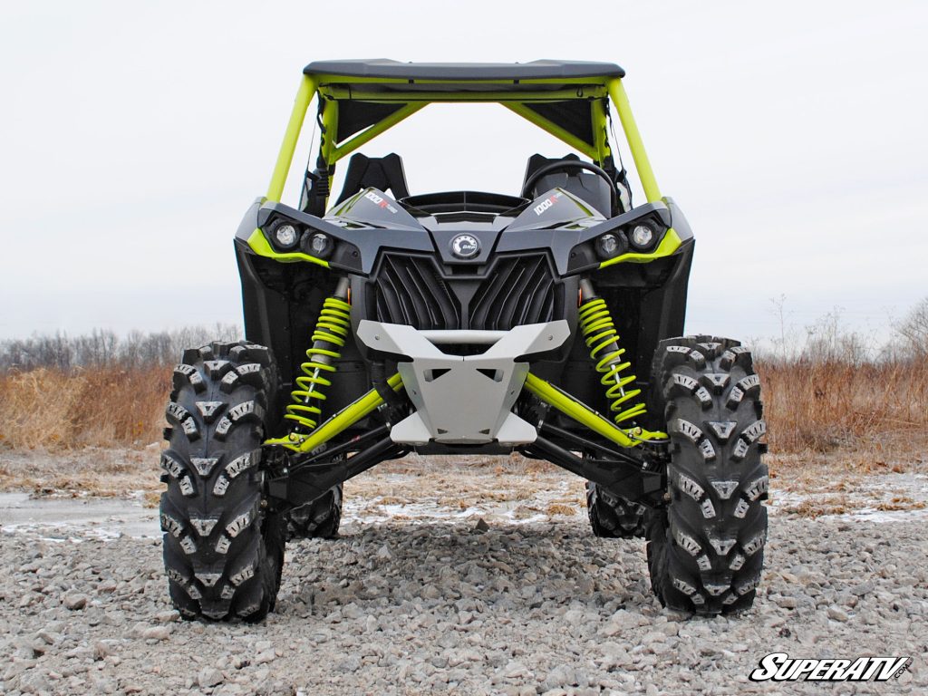 A beefed up Can-Am with SuperATV A-arms.