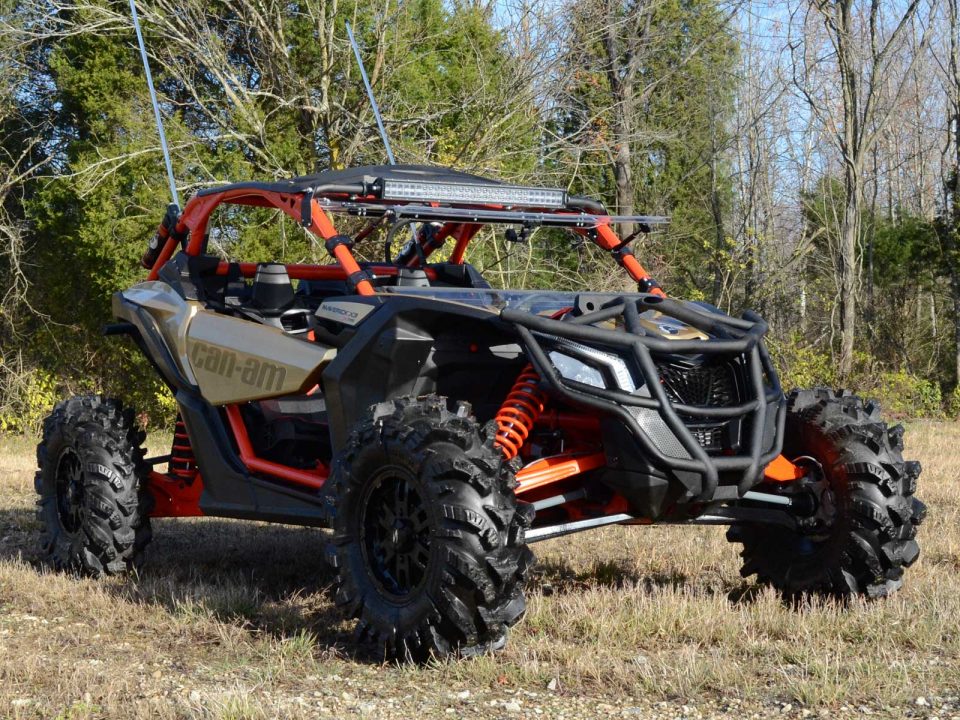Can-Am Maverick X3 with SuperATV Front Bumper Installed