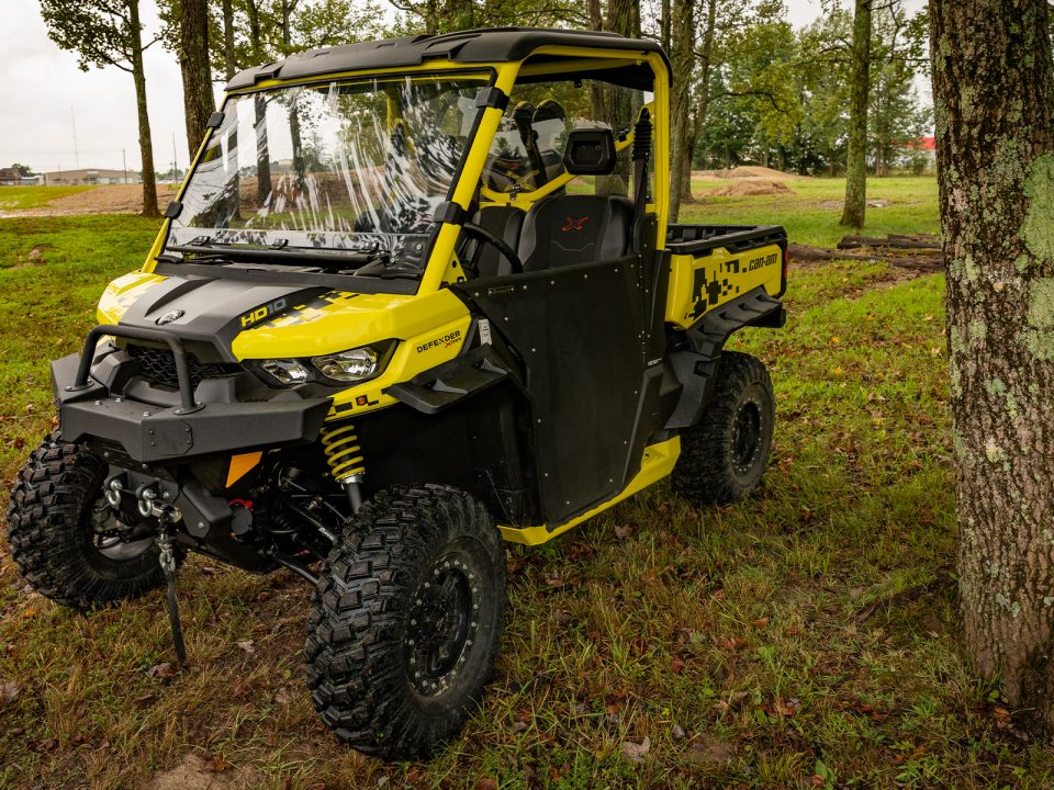 Can-Am Defender with SuperATV Fender Flares
