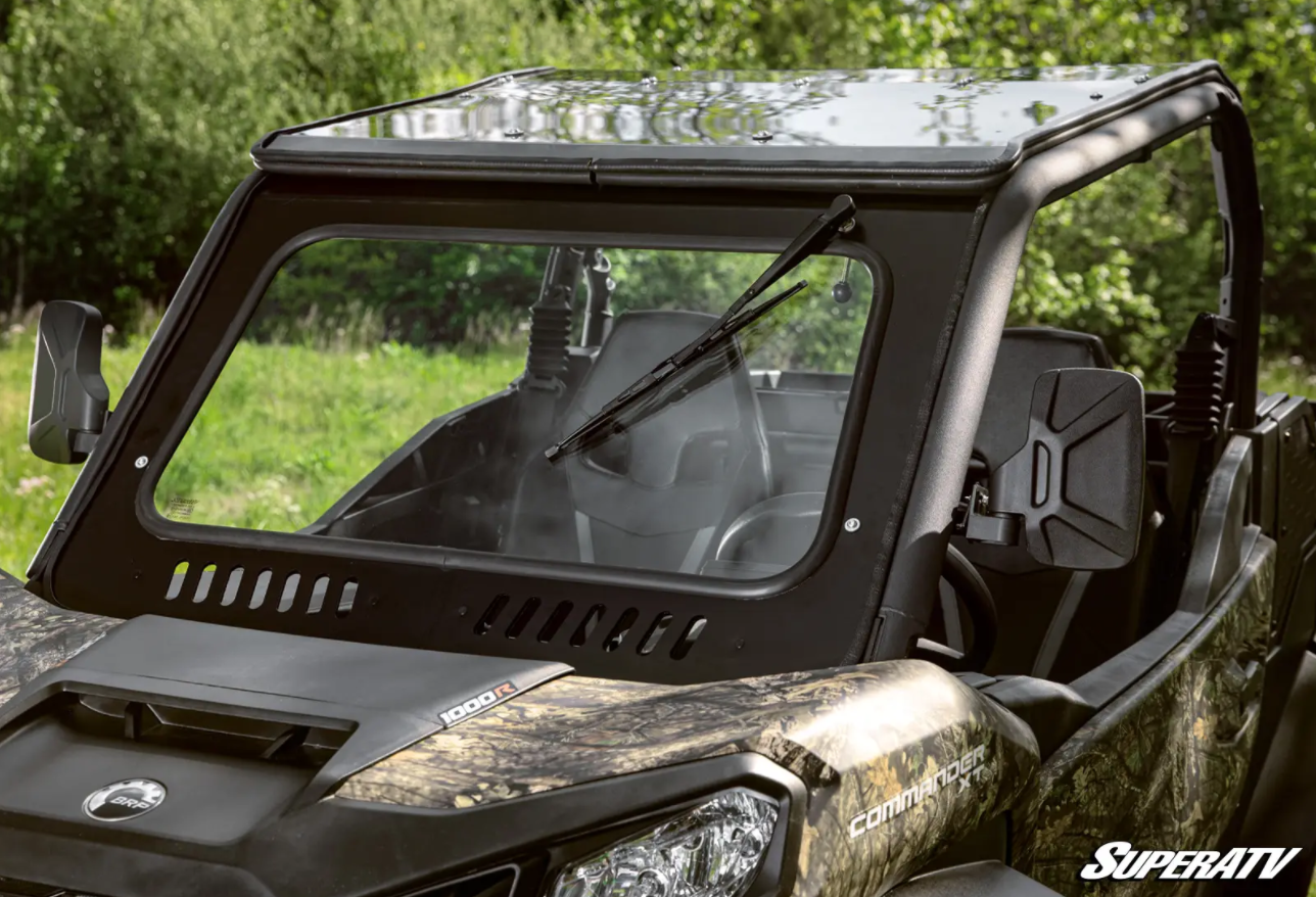 How to Install a Glass Windshield on a Can-Am Commander XT 1000