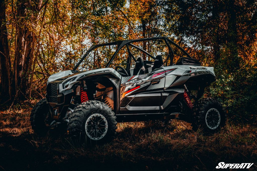 Kawasaki Teryx KRX 1000 Parked in Woods