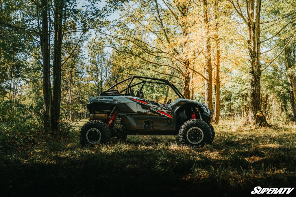 side shot of Kawasaki Teryx KRX