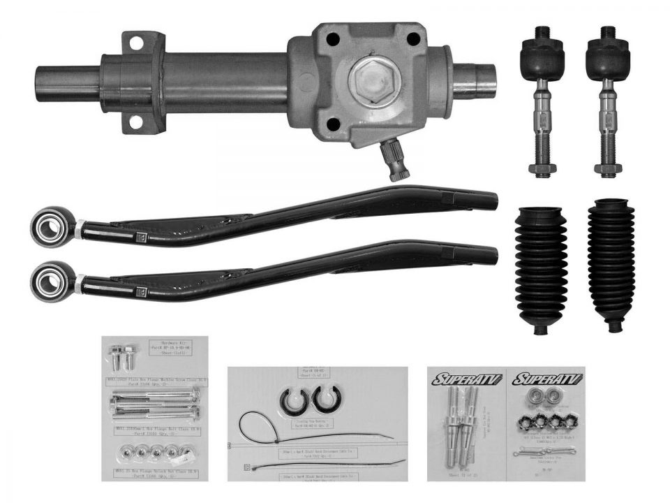 Heavy Duty Rack and Pinion Contents by SuperATV