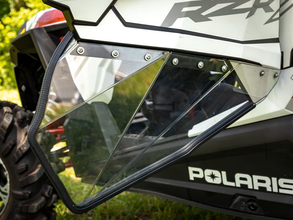 Polaris RZR XP Turbo/1000 Clear Lower Doors by SuperATV