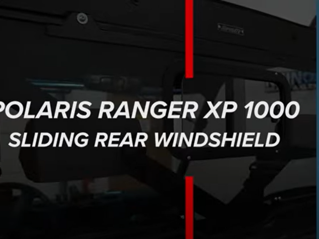 How to Install SuperATV’s Sliding Rear Windshield on a Polaris Ranger 1000