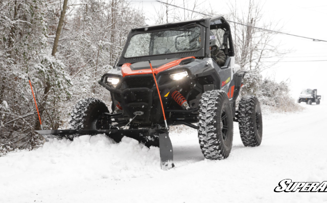 Master Winter with a UTV Snow Plow