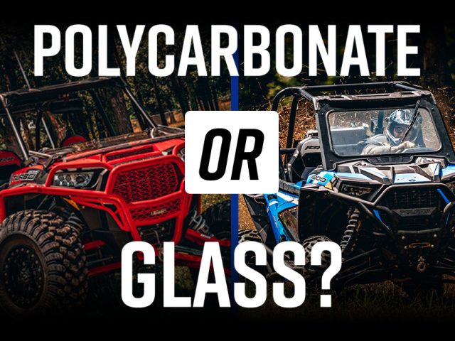 Glass vs Polycarbonate UTV Windshields