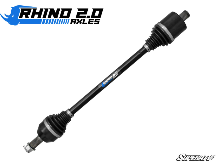 A Rhino 2.0 Axles on a white background.