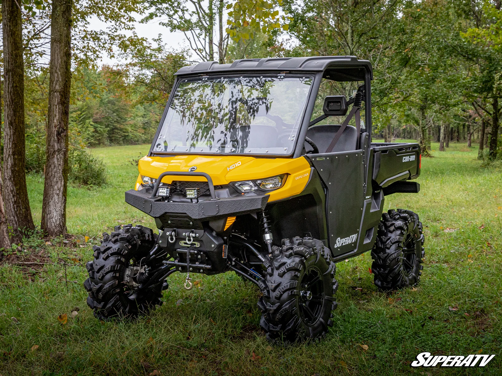 Can-Am Defender with a SuperATV Lift Kit
