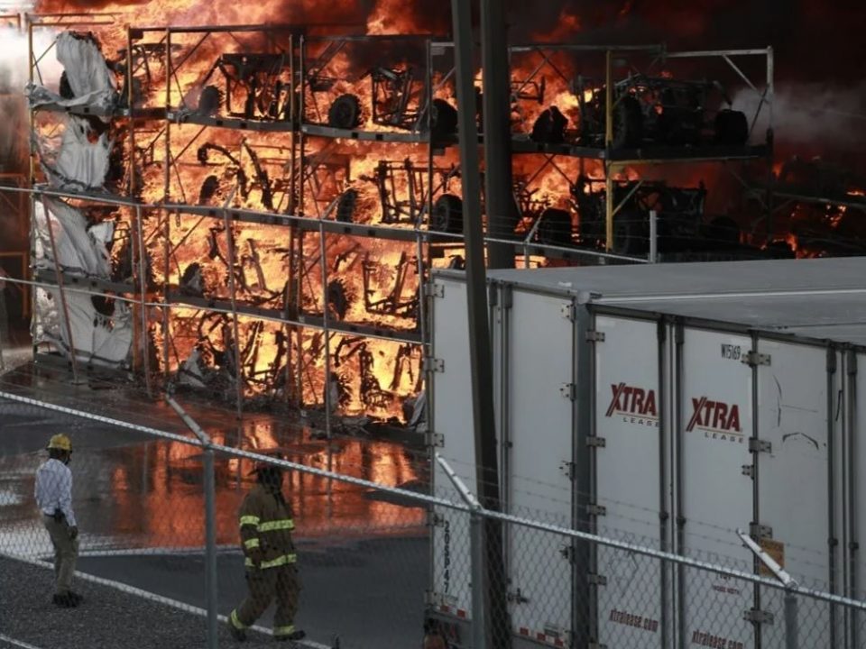 Can-Am Factory Explosion