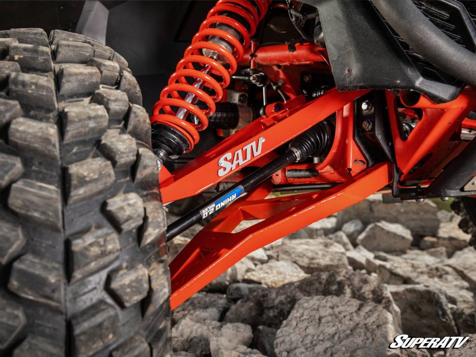 Red Can-Am X3 sidewinder A-arms