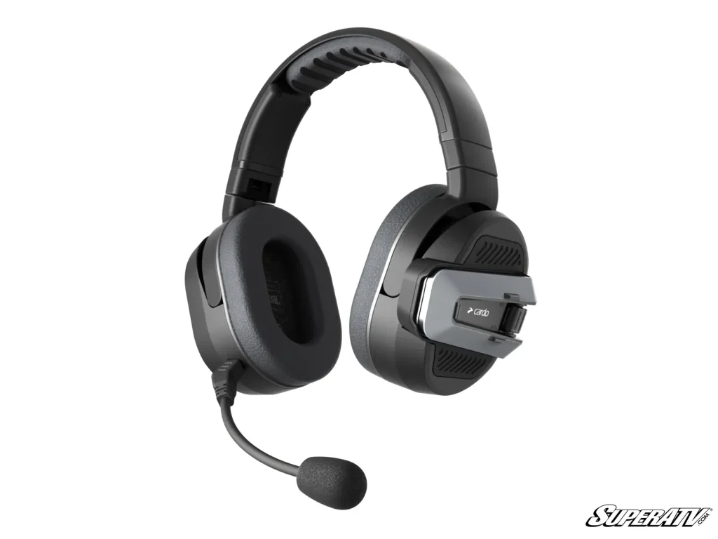 Product image of a Cardo Edge headset.