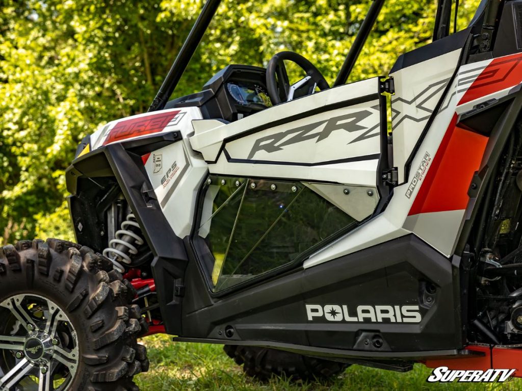 Polaris RZR XP Turbo/1000 Clear Lower Doors by SuperATV