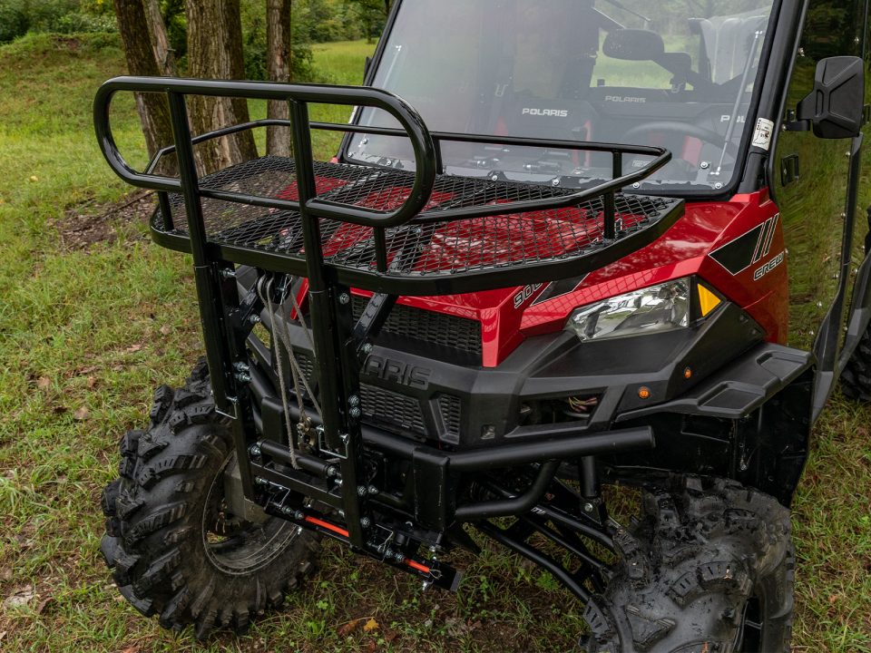 SuperATV Deer Lift on a Polaris Ranger