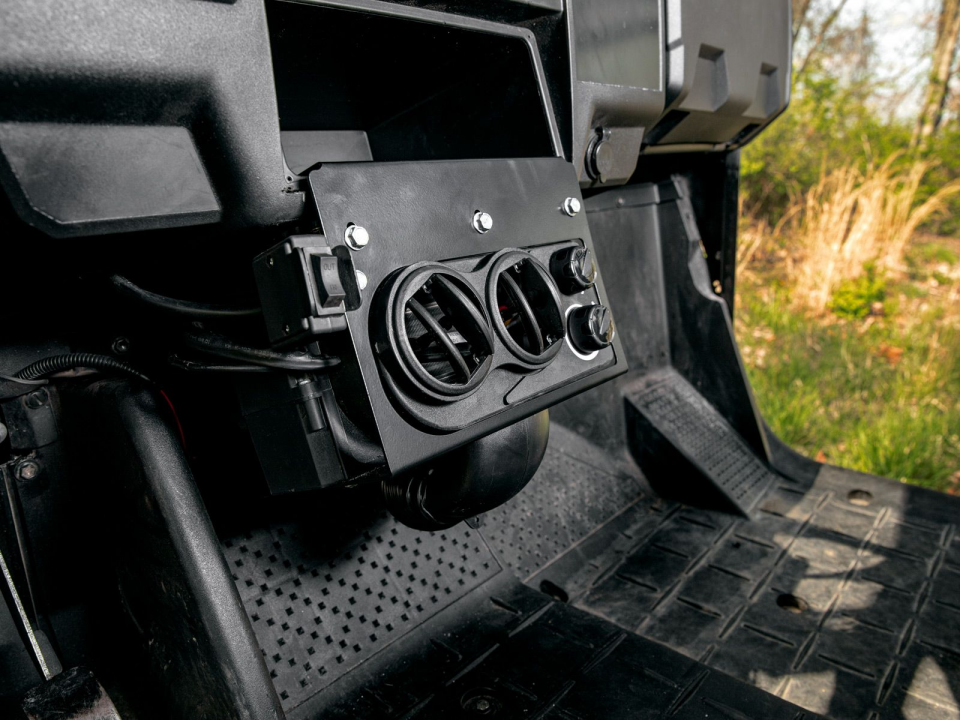 SuperATV Cab Heater Installed