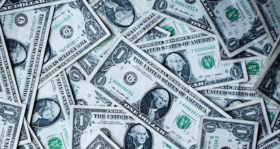 US dollar bills