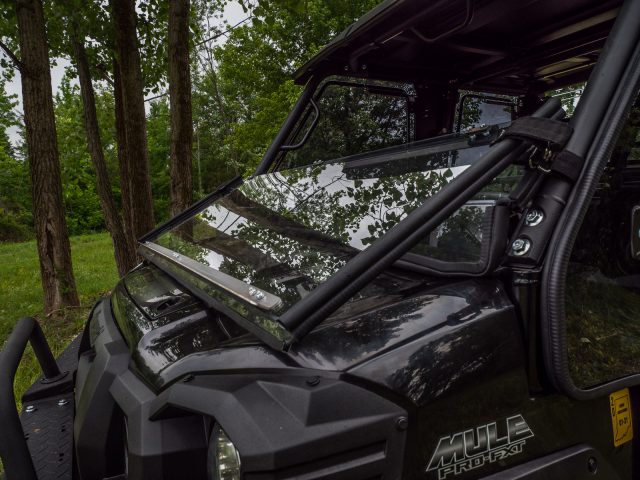 How to Install a Flip-Down Windshield on a Kawasaki MULE PRO-FXT