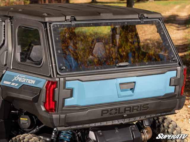 How to Install a Rear Flip Windshield on the Polaris Xpedition