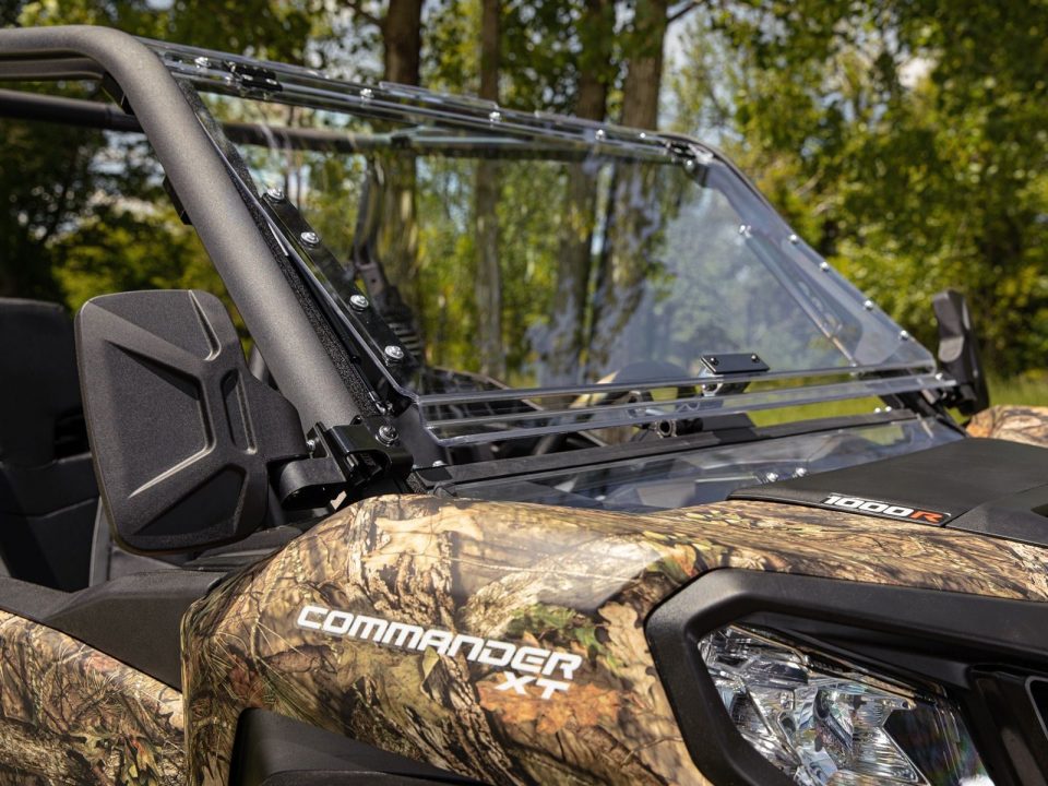 Can-Am Commander XT 1000 Flip Windshield by SuperATV