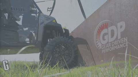 A UTV crawls straight up a wall!