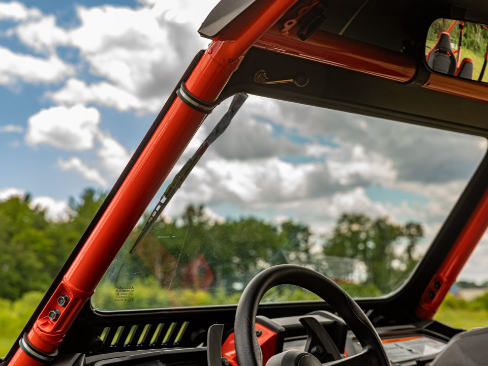 SuperATV Glass Windshield on Honda Talon 1000