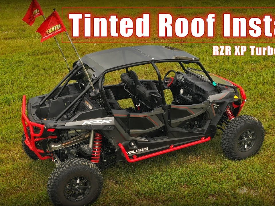 Superatv tinted roof on a Turbo S 4
