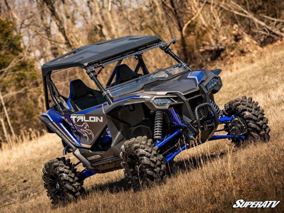 SuperATV flip windshield for Honda Talon 1000X