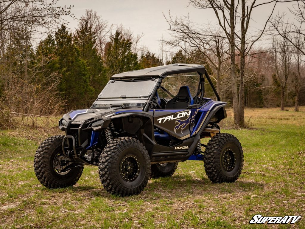 Honda Talon 1000X with SuperATV's High Clearance a-arms installed 