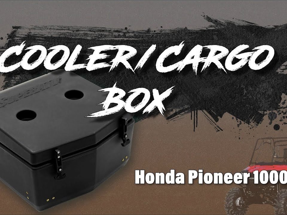 SuperATV cooler/cargo box for Honda Pioneer 1000-5