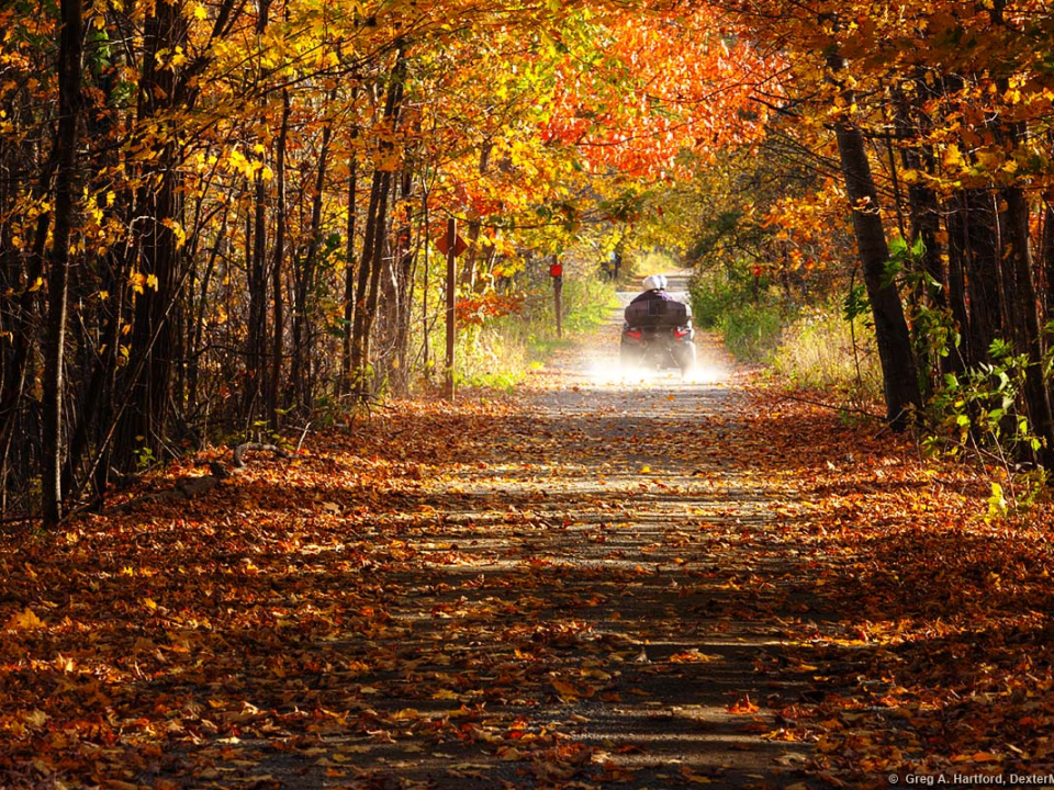 Maine ATV and UTV trail