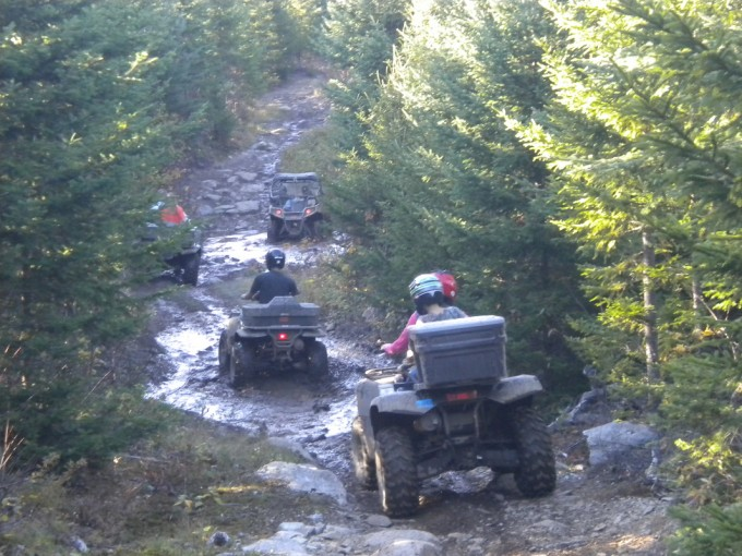 Coburn Mountain ATV Trails in Maine