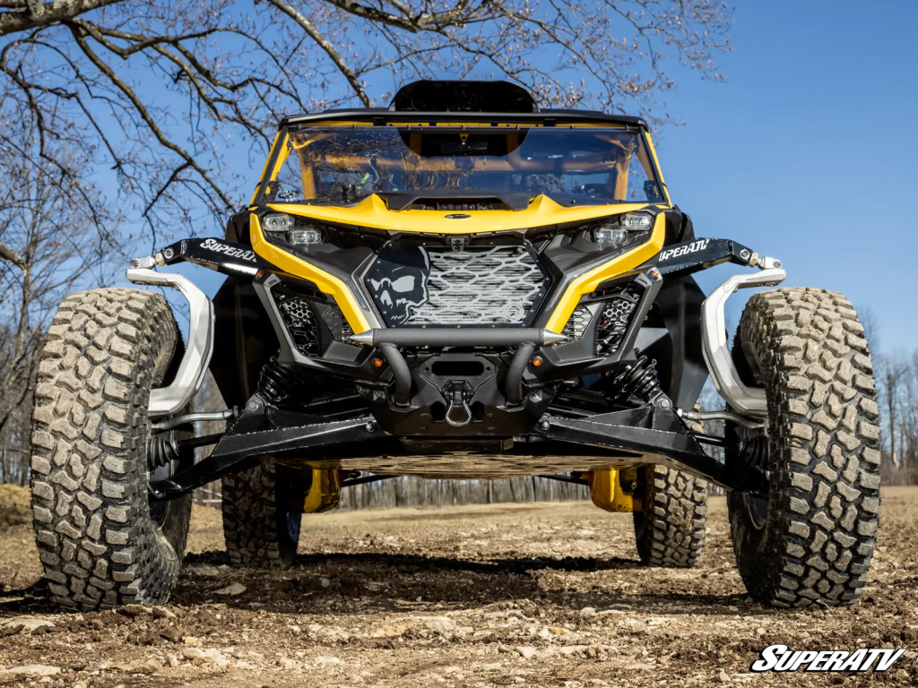SuperATV A-Arms on a Can-Am Maverick R.
