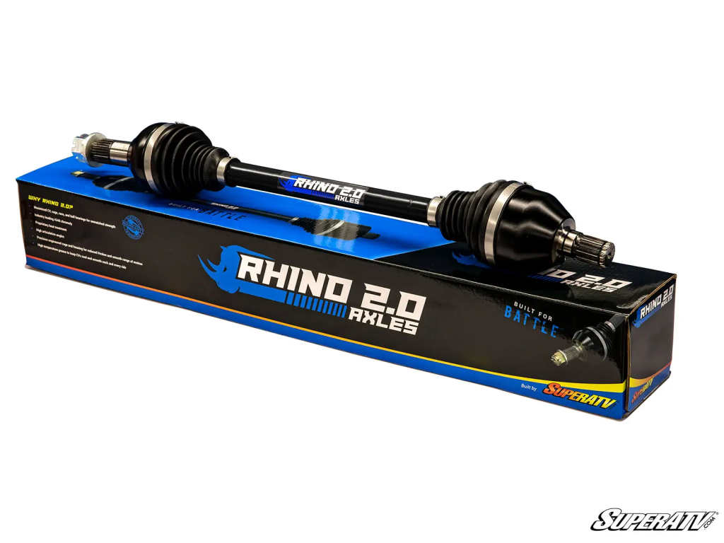 A SuperATV Rhino 2.0 Axle.