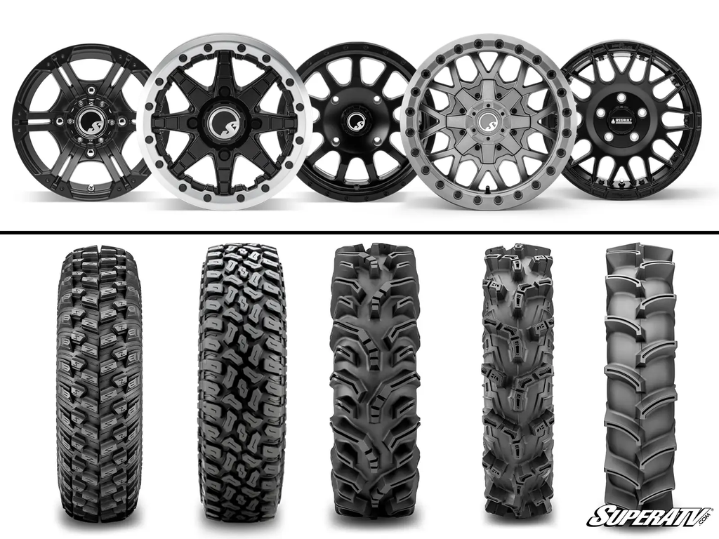 SuperATV tires and wheels.