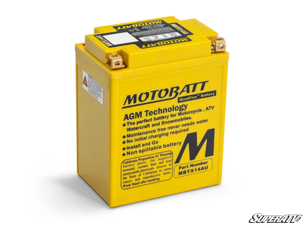 A Motobatt Battery.