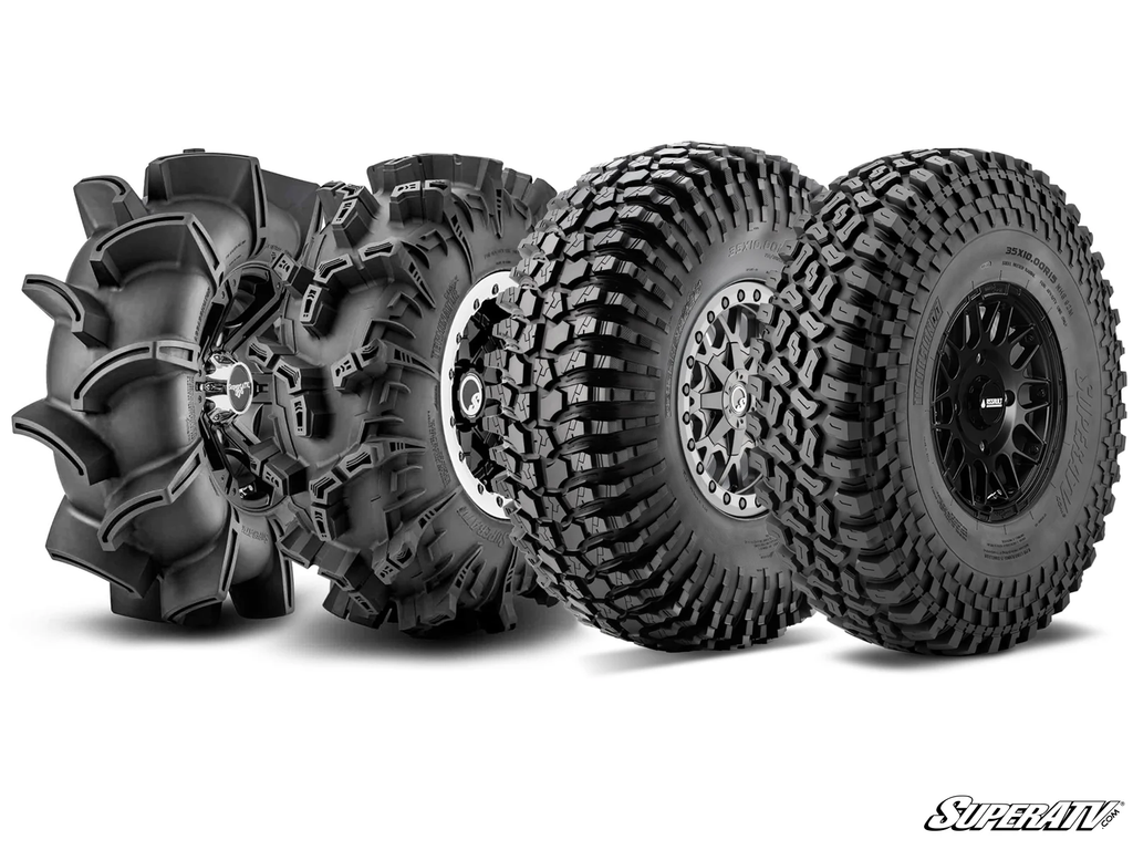 SuperATV tires and wheels.