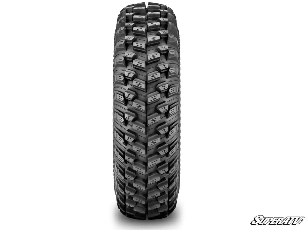 A SuperATV tire.