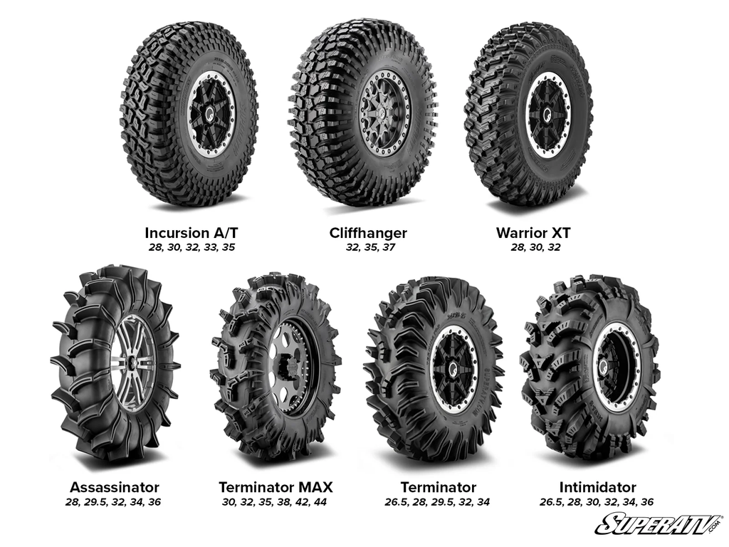 SuperATV tires and wheels.