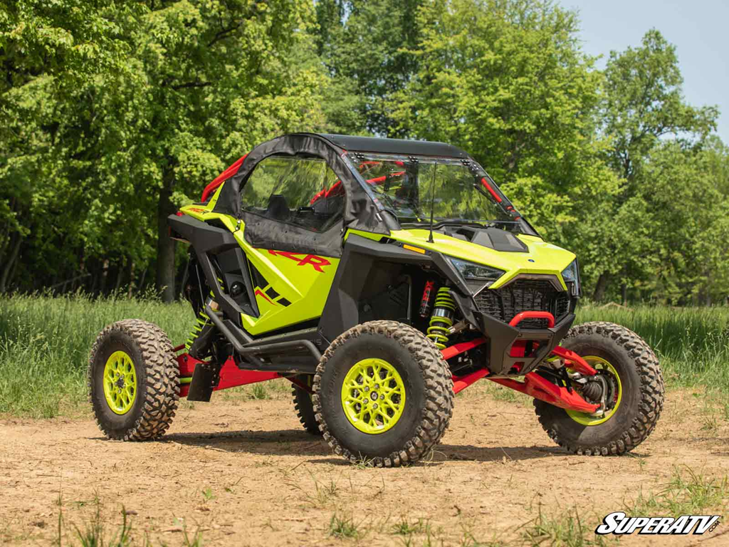 A lifted RZR Turbo